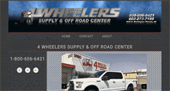 Desktop Screenshot of 4wheelers.com